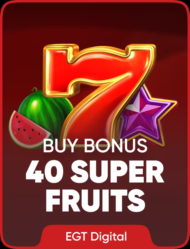 40 Super Fruits Buy Bonus