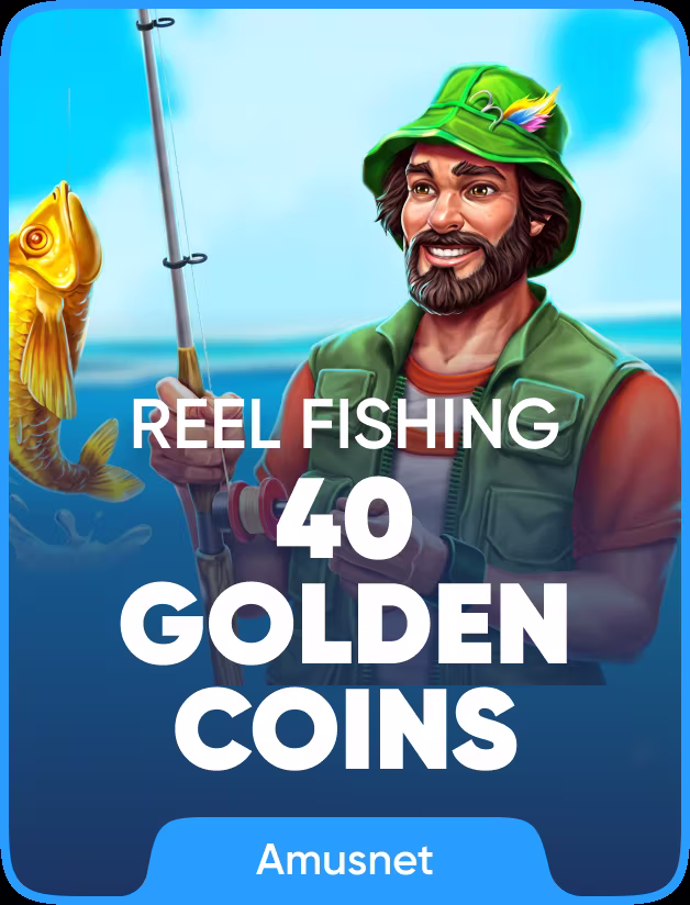 40 Golden Coins: Reel Fishing