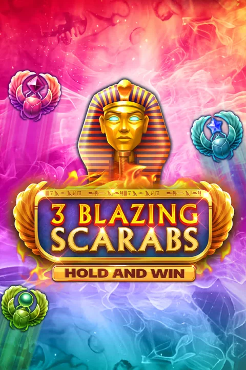 3 Blazing Scarabs Hold and Win