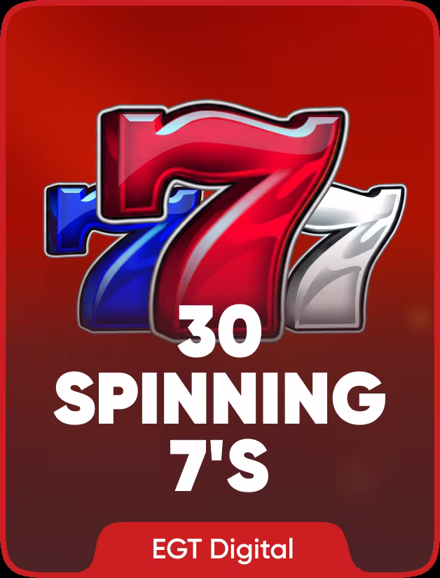 30 Spinning 7's