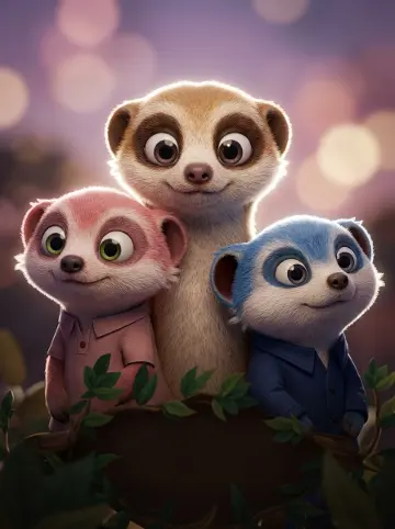 Meerkats' Family