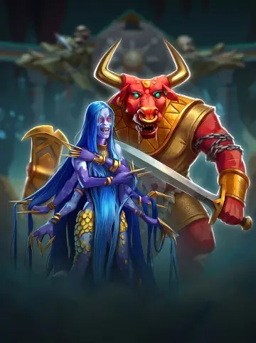 Champion of the Underworld Gigablox Wild Fight
