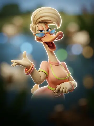 Scruffy Duck