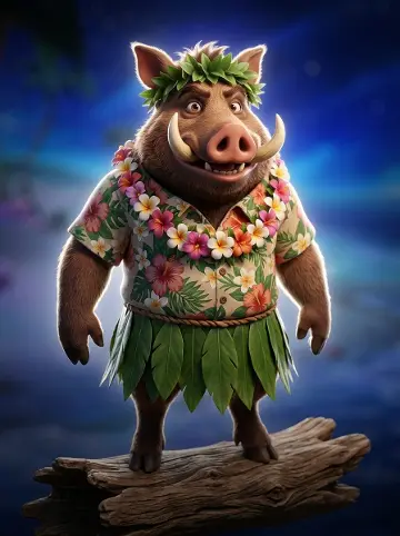Wild Hog Luau