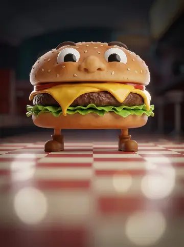 Big Burger Load it up with Xtra Cheese