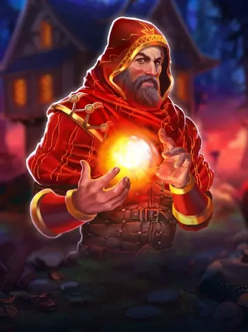 Fire Blaze Red Wizard