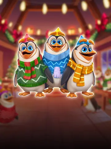 Penguins Christmas Party Time