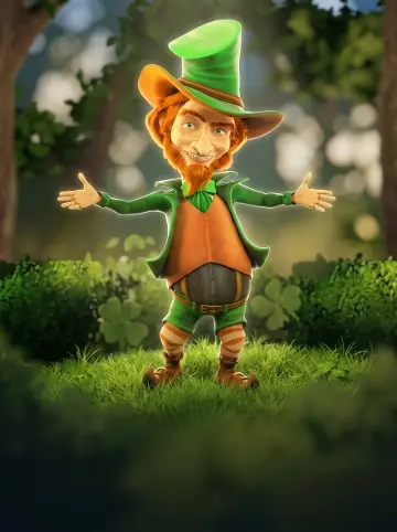 Larry the Leprechaun Easter