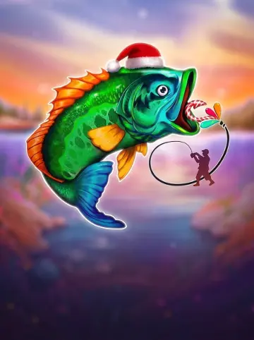 Big Catch Bass Fishing Christmas