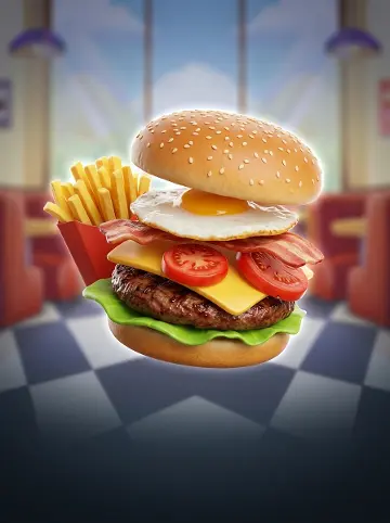 Burger Jenga