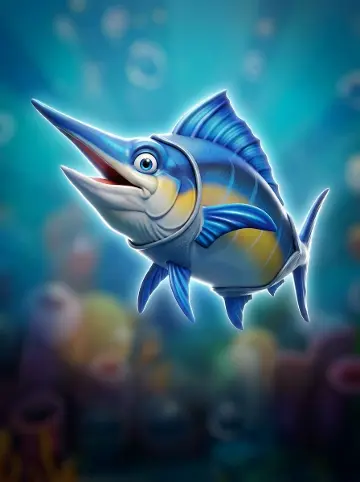 Mighty Fish™ Blue Marlin Love the Jackpot