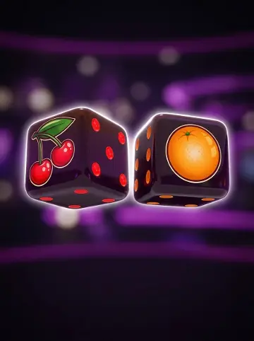 Purple Fruits Dice