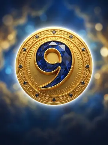 9 Coins™ Diamond Burning Board™ Scratchcard
