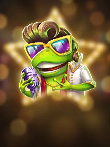 Elvis Frog in Vegas