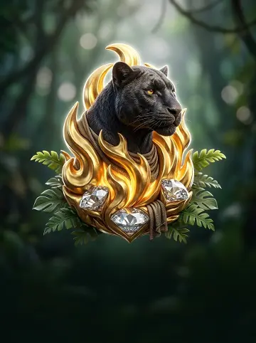 Mighty Wild™: Panther Diamond Burning Board™