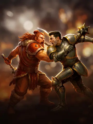 Knights vs Barbarians