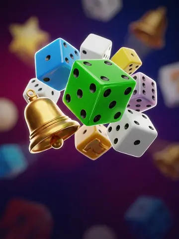 100 Spinning Dice