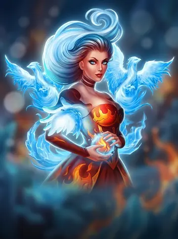 Queen Of Fire - Frozen Flames