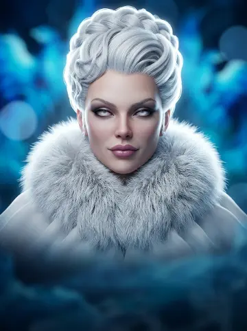 Queen Of Ice - Frozen Flames