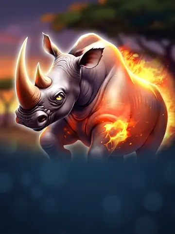1 Reel - Blazing Rhino