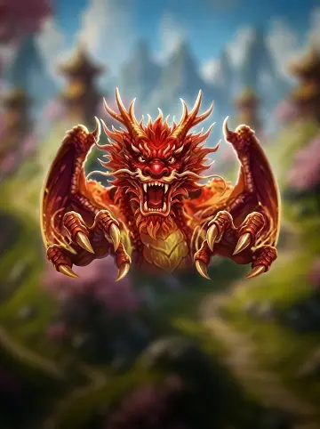 Majestic Red Dragon