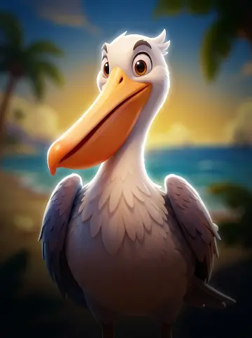 Seaside Pelican
