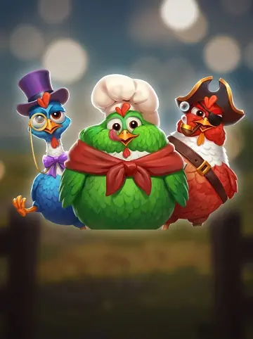3 Plucky Hens