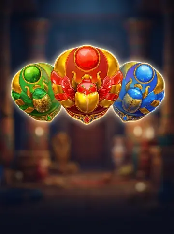 3 Scarab Treasure: Hold&Win